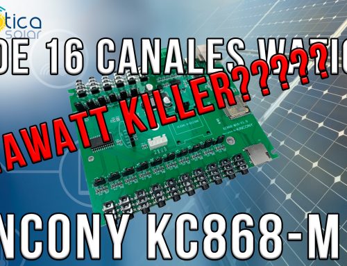 Medidor de potencia de 16 canales Rail DIN, el definitivo? Kincony KC868-M16