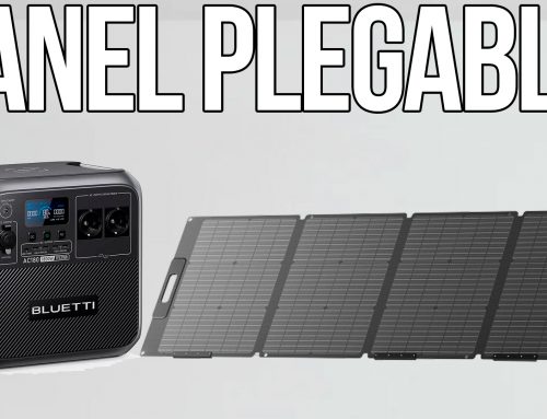 Batería Portátil(Generador de Energía) y Panel Solar Plegable Bluetti AC-180