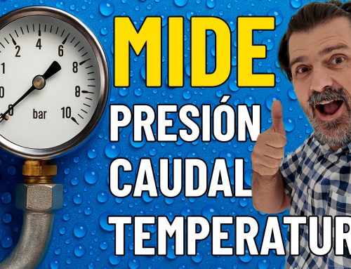 ¿Qué pasa en tus tuberías? Así se mide caudal, presión y temperatura del agua.