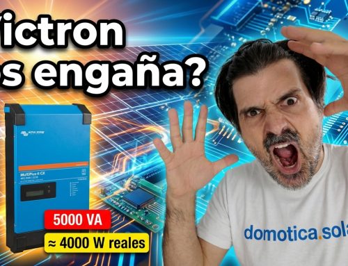 ¿Victron nos engaña? MultiPlus 5000 frente a la realidad de los W